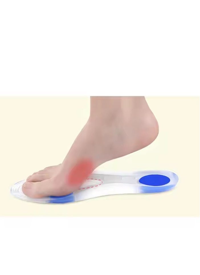 Relax Smart Medical Silicone Insole with Extra Support to Relieve Foot Pain and Absorb Shock  - Image 5