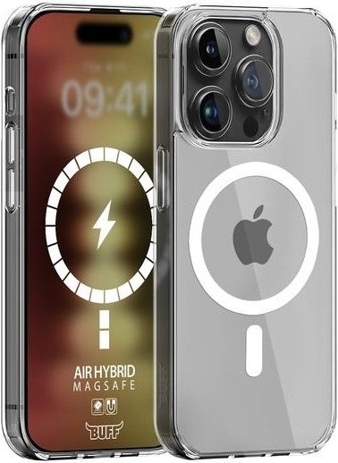 BUFF iPhone 15 Plus Magsafe Air Hybrid Case  - Image 1