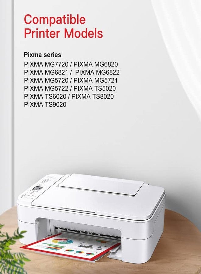 جي بي سي إيمدج عبوة من 12 خرطوشة حبر متوافقة مع طابعات كانون PGI-270XL و CLI-271XL من GPC Image - Image 2
