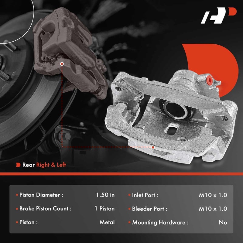 A-Premium Brake Caliper Assembly for Subaru Forester, Impreza, WRX - APBC0703 - Image 2