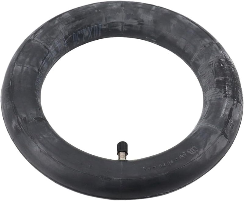 مجموعة إطار سكوتر 10 بوصة وأنبوب داخلي 10x2.5 صمام مستقيم مقاس واحد - Image 1