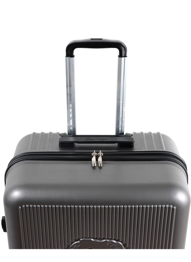 Biggdesign - Biggdesign Lightweight Ocean Design Carry On Luggage with Spinner Wheel and Lock System Gray 20-Inch - Image 1