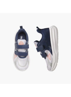 Kappa Boys Pull Tab Detail Sports Shoes with Hook and Loop Closure  - Image 1