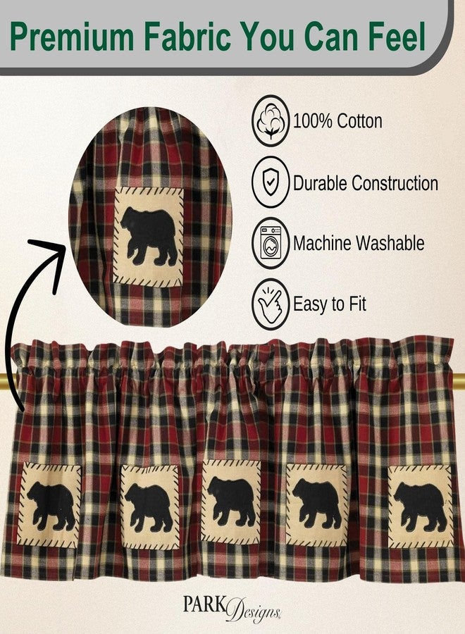 Park Designs Concord Bear Lined Valance, 60 x 14" - Image 2