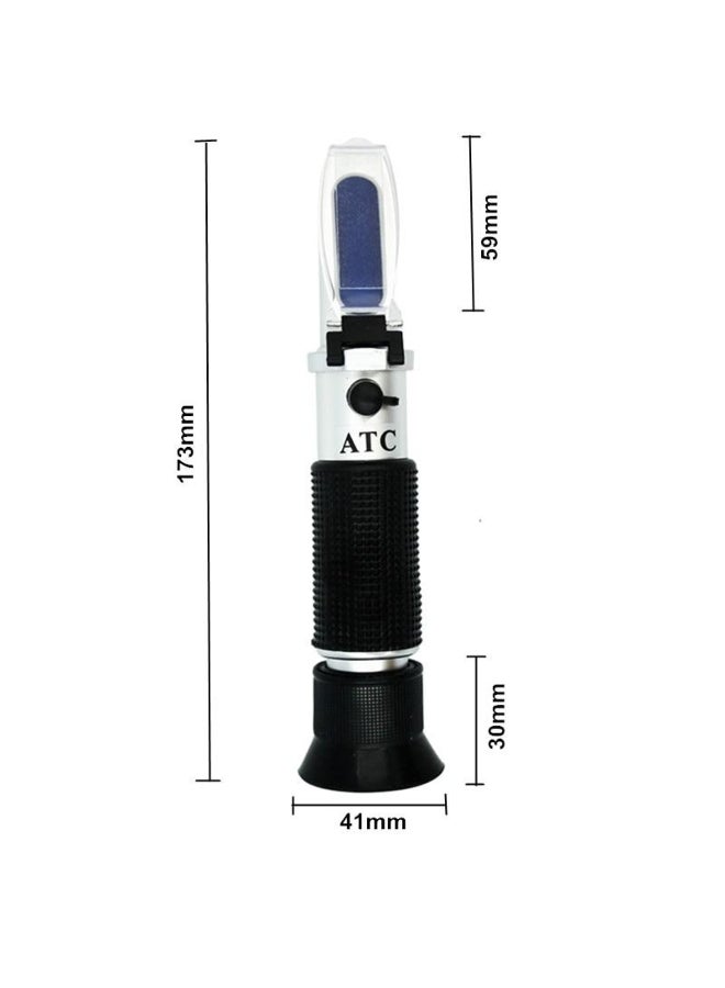 Refractometer 0-32% Brix Hand Held Optical For Sugar Beer Brix Test  ATC Fruit Sugar Meter - Image 5