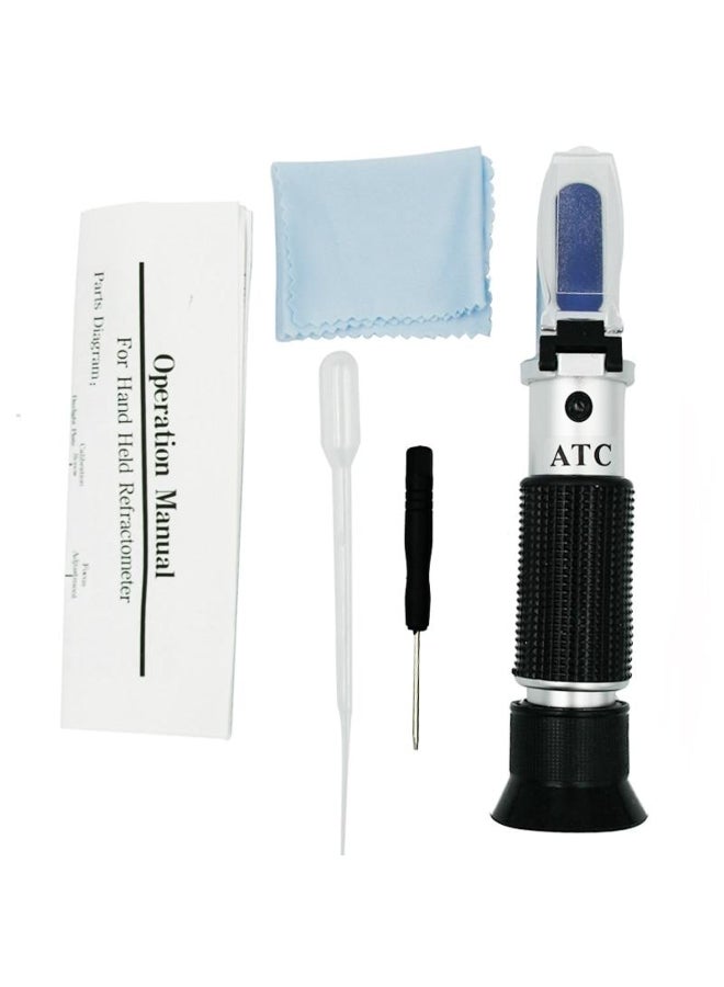 Refractometer 0-32% Brix Hand Held Optical For Sugar Beer Brix Test  ATC Fruit Sugar Meter - Image 3