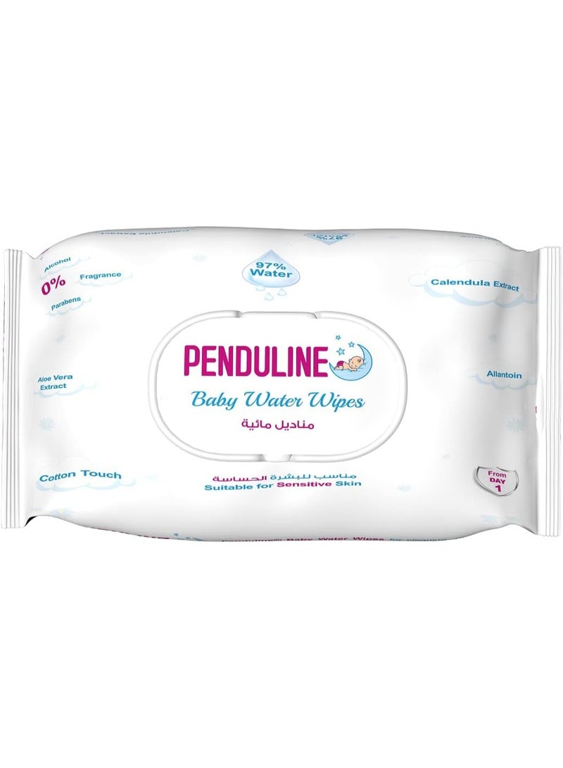 Penduline Baby Wipes With 97% Water | 70pcs | Calendula |Safe for New Born | Sensitivie Skin | Zero Alcohol - Fragrance - Parabens - Image 1