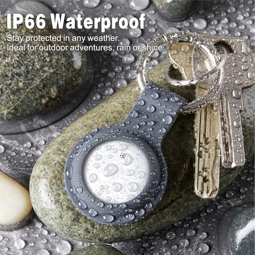 Reyke GPS Tracker Android, Air Smart Tag Compatible with Google Find My (Android Only), Key Finder for Keys, Luggage, Suitcase, Wallet, IP66 Waterproof, White - Image 3