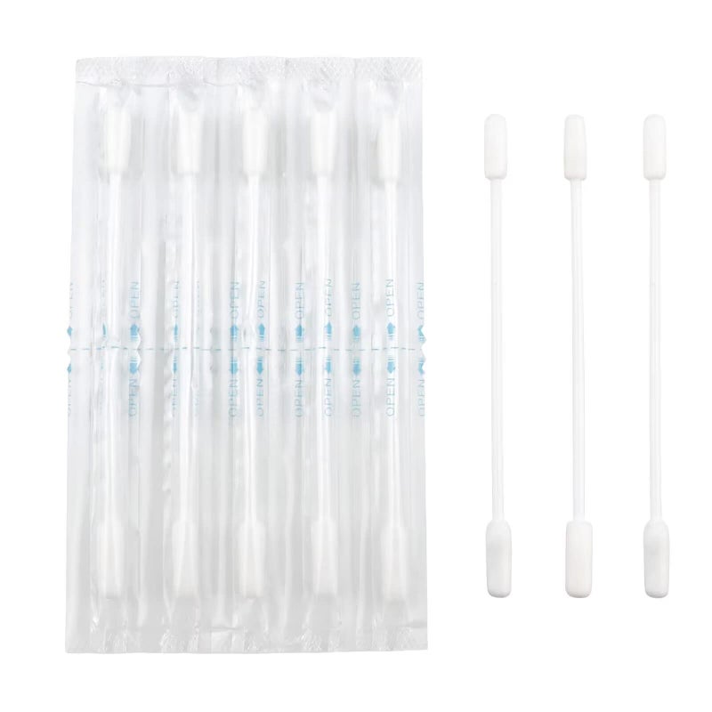 Sppry Olive Oil Makeup Remove Cotton Swabs  Individually Wrapped Double Tipped Paper Sticks 100 Count Long End