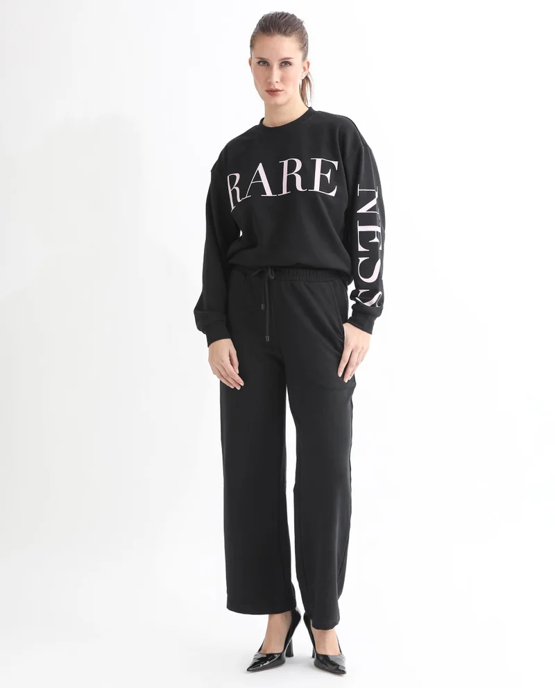 ريريزم Women's Relaxed Comfort Wide Leg Sweatpants