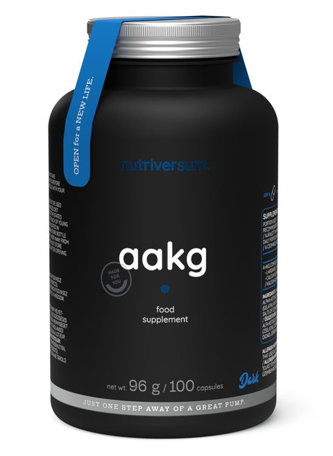 Nutriversum AAKG - Enhanced Performance & Non-Stim Energy, L-Arginine Capsules, 60 Servings
