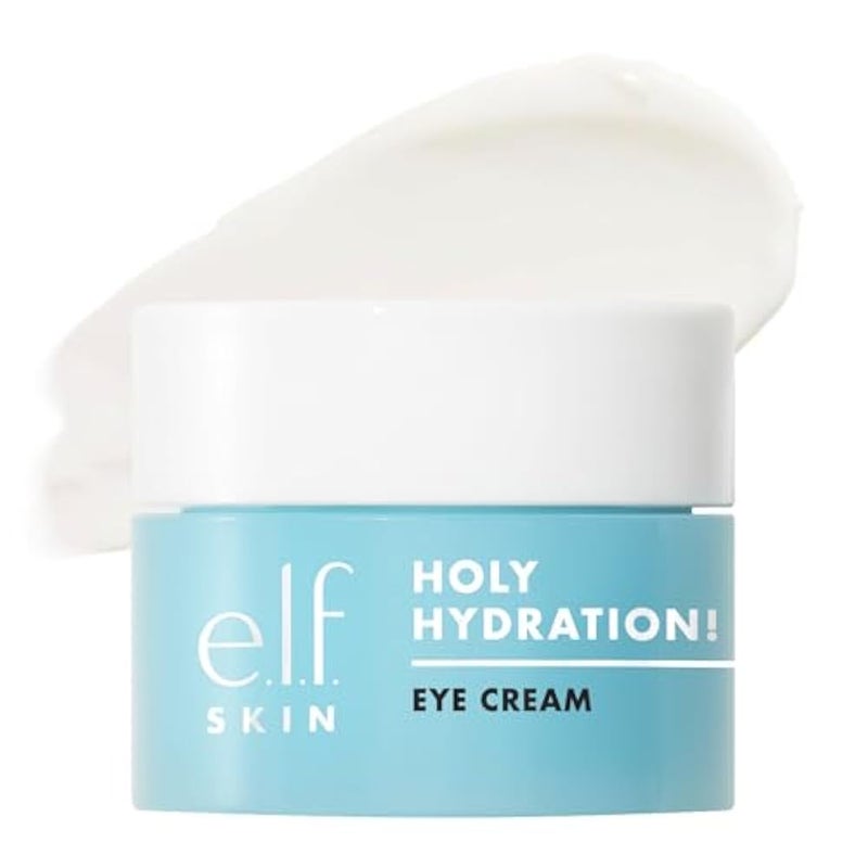 elf e.l.f. SKIN Holy Hydration! Eye Cream Mini, Rich Hydrating Eye Cream For Minimizing Dark Circles, Infused With Hyaluronic Acid, Vegan & Cruelty-free - Image 1