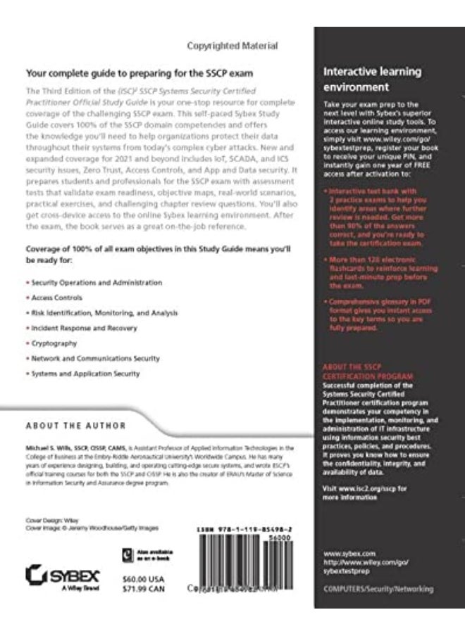null - (ISC)2 SSCP Systems Security Certified Practitioner Official Study Guide - Image 1
