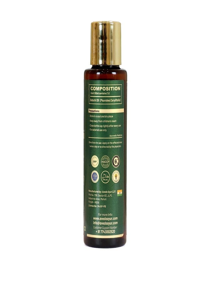 Life Aveda Babchi Nourishing Herbal Oil | Get Radiant & Glowing Skin* Boosts Melanin Production | Helps in Psoriasis, Vitiligo & Hypopigmentation (100 ml) - Image 2