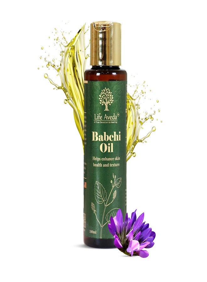 Life Aveda Babchi Nourishing Herbal Oil | Get Radiant & Glowing Skin* Boosts Melanin Production | Helps in Psoriasis, Vitiligo & Hypopigmentation (100 ml) - Image 1