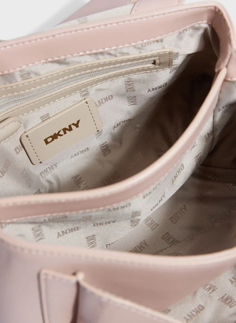 DKNY Evie Flap Over Crossbody Bags