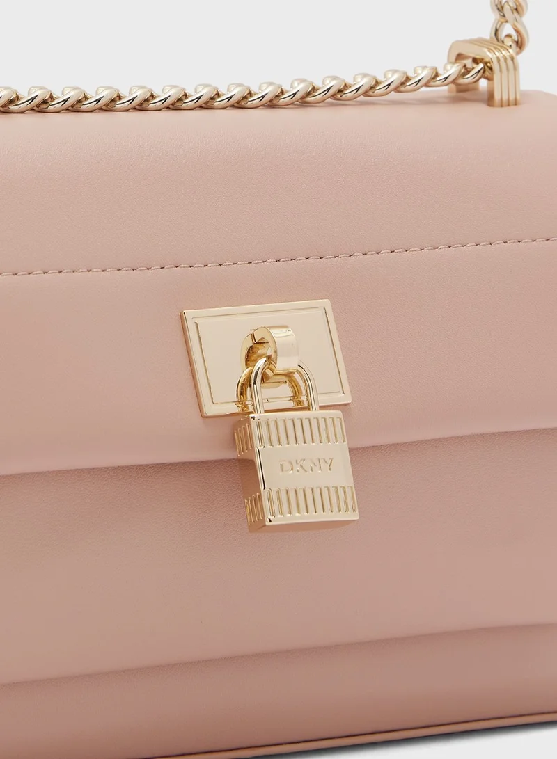 DKNY Evie Flap Over Crossbody Bags