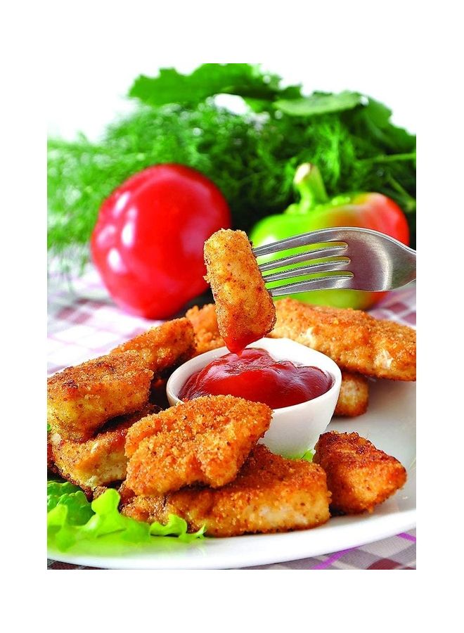 BLACK+DECKER Air Fryer with 1.1KG, Anti Stick, with Rapid Air Convection Technology  (Suitable for 3-5 People) 3.5 L 1500 W AF150-B5 Black/Grey - Image 3