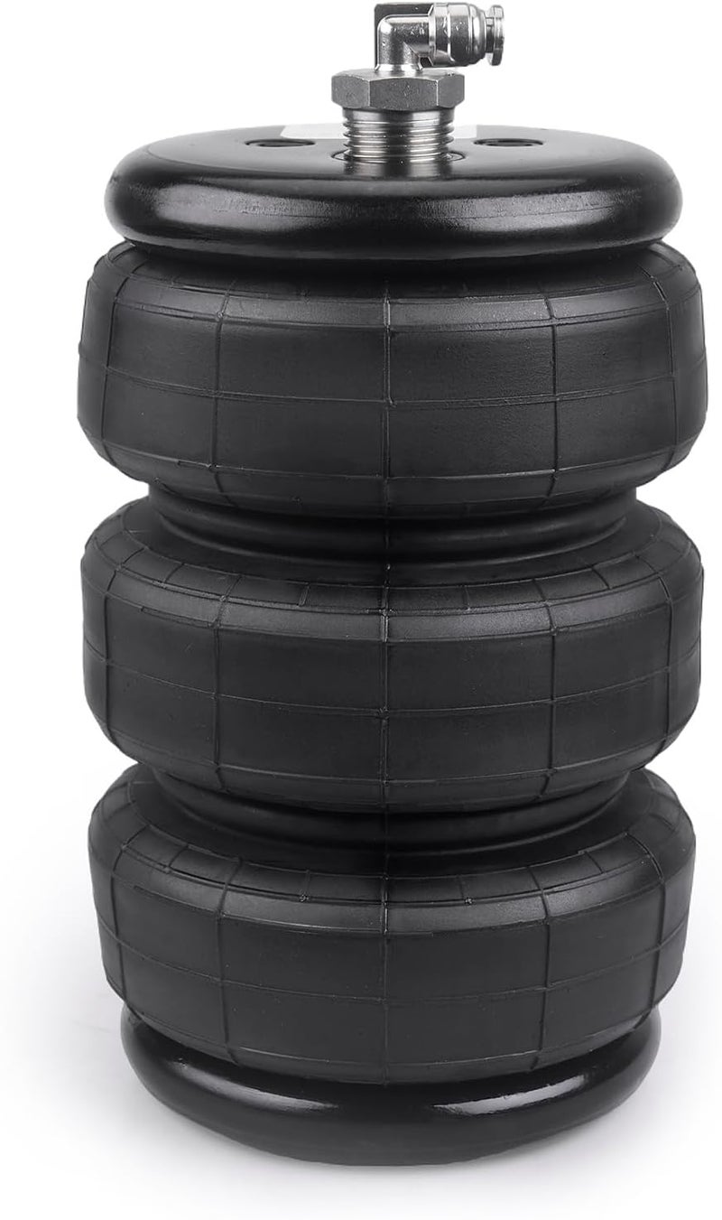 ZHSYMX Universal Air Suspension Spring Triple Bellow 2600 lb Air Ride Strut Assembly - Image 1