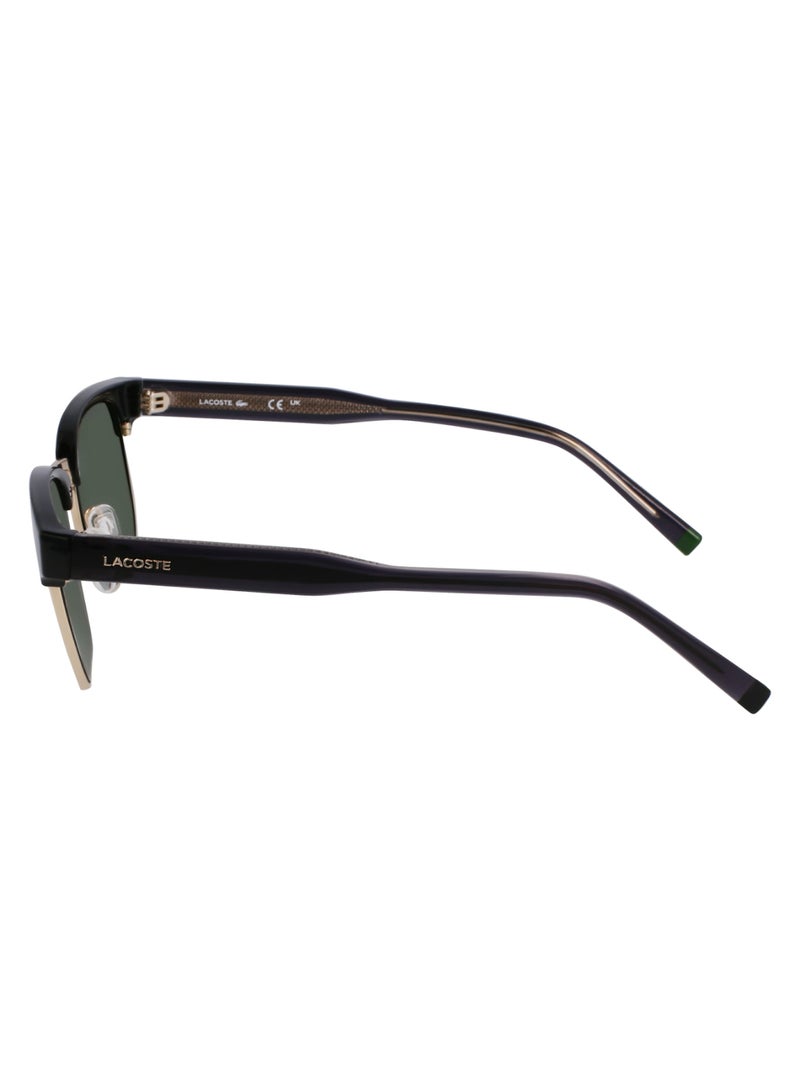 LACOSTE FULL RIM ACETATE INJECTED LACOSTE SUNS L266S 5120 (001) BLACK/GOLD - Image 4