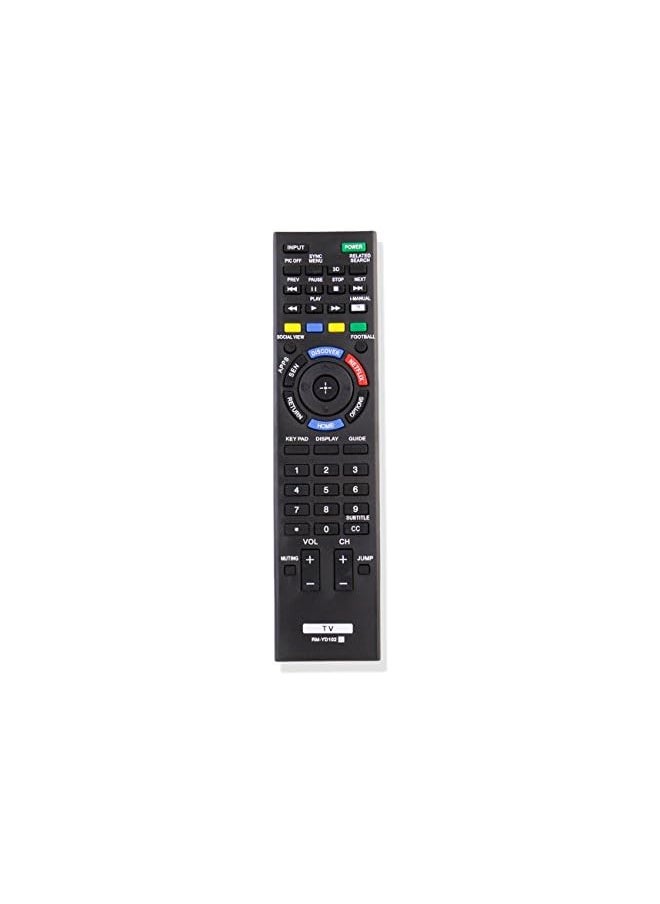 Replace RM-YD102 Remote Control for Sony TV KDL-50W790B KDL-60W850B KDL-65W950B KDL-70W830B XBR-65X950B XBR-70X850B XBR-79X900B XBR-85X950B