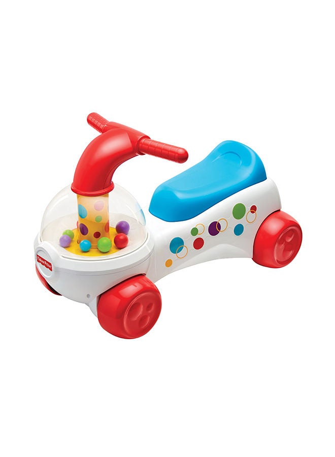 Fisher-Price Fisher Price Ride On Corn Popper, 75775, White Red Blue, 75775 1 - Image 3