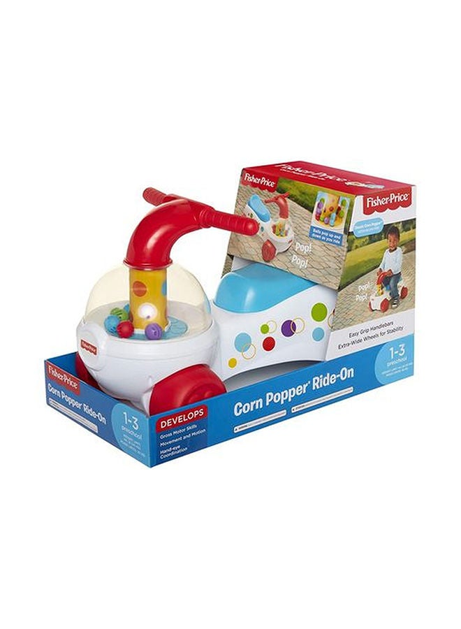 Fisher-Price Fisher Price Ride On Corn Popper, 75775, White Red Blue, 75775 1 - Image 2
