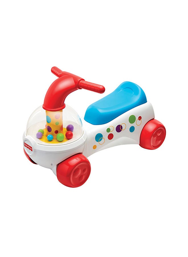Fisher-Price Fisher Price Ride On Corn Popper, 75775, White Red Blue, 75775 1 - Image 4