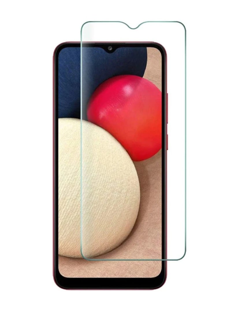 Super Tempered Glass Screen Protector Clear Designed For Samsung Galaxy A02s Full Screen Coverage And Bubble Free - Image 1