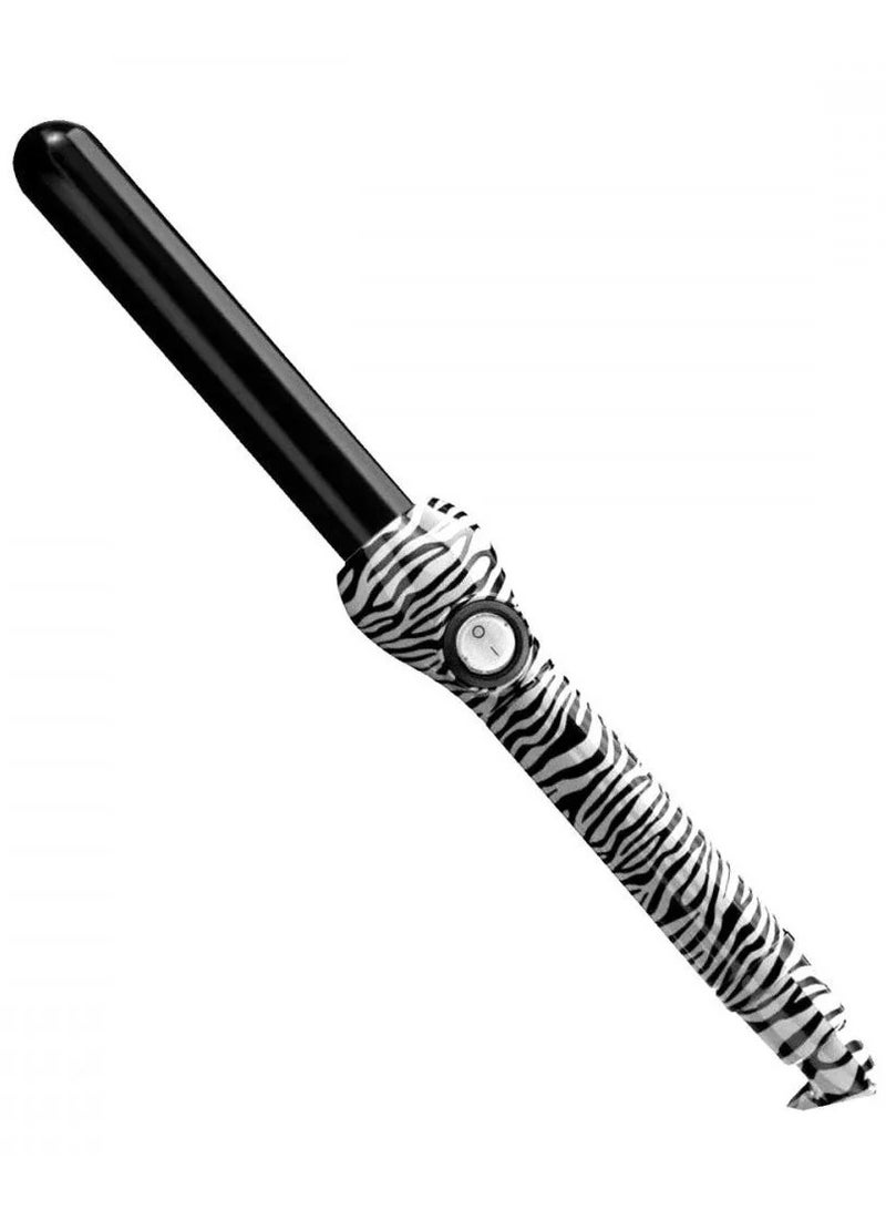 Jose Eber Clipless Curling Iron, Black Zebra 25mm - Image 2