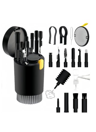 20-in-1 Laptop Phone screen earplug cleaning kit, keyboard cleaning kit, keyboard cleaning kit with electronic brush spray (black) - pzsku/Z33EF752AA793C5305518Z/45/_/1717739805/ca2d4a2c-76c9-404a-aff3-c658ec2fdce6