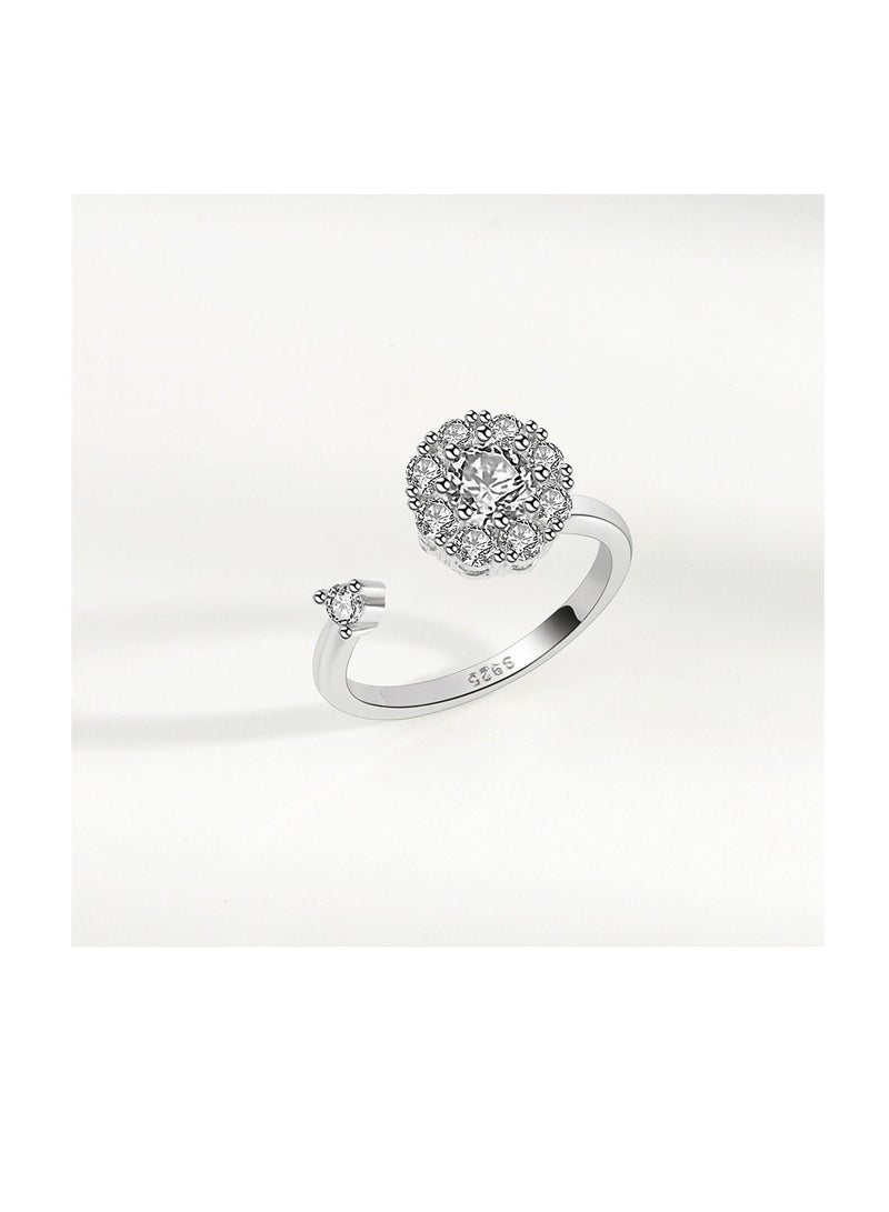 Rotating Decompressed Zircon Ring