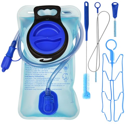 Mdvora 1.5L Hydration Bladder Cleaning Kit, Large Opening Water Bladder for Cycling Hiking Camping - Image 1