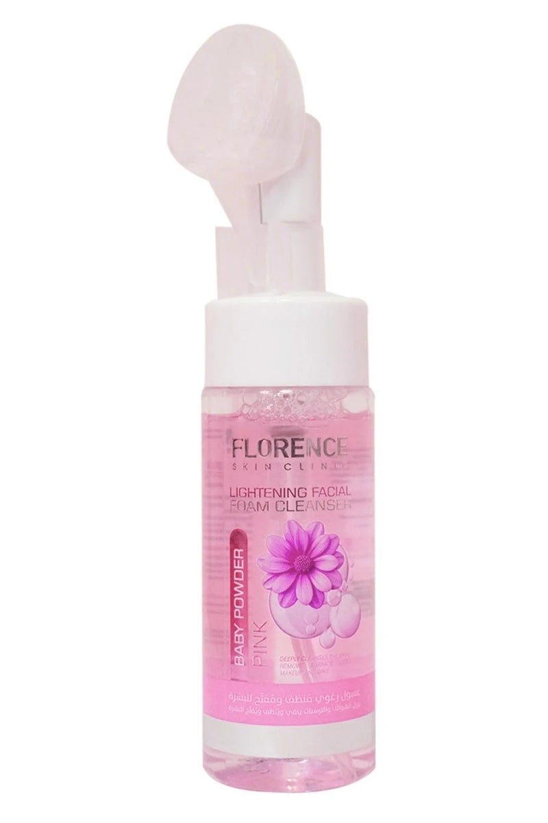 Florence Lightening Facial Foam Cleanser Pink 150 ML