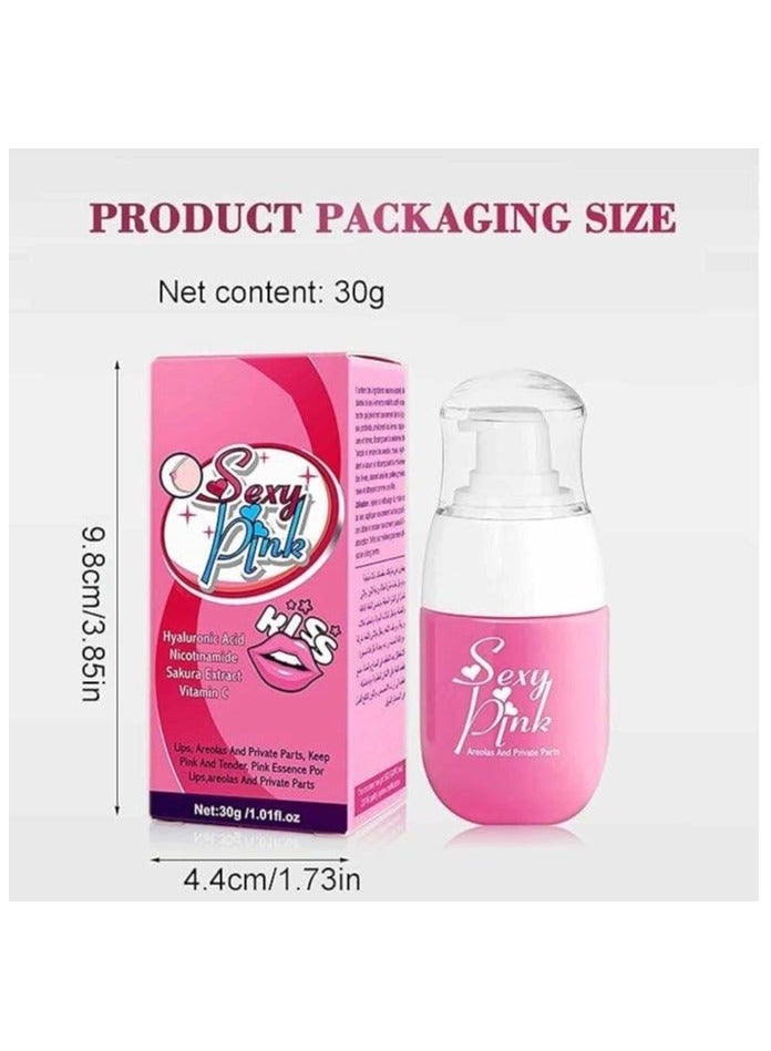 Guanjing Pink Hyaluronic Acid Nicotinamide Sakura Extract Vitamin C 30g - Image 2