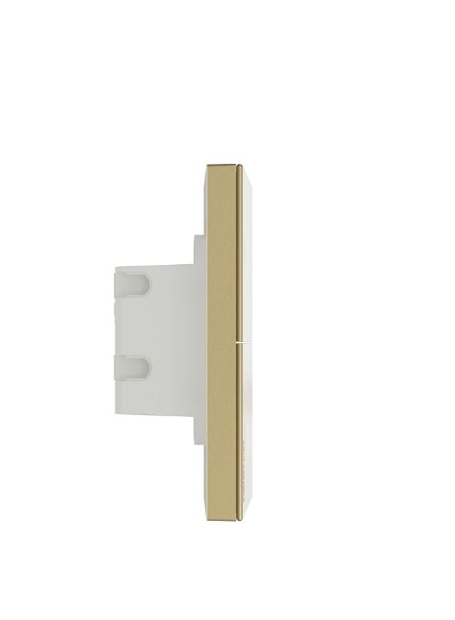 Schneider Electric Switch, AvatarOn C, 1 way, 2 gang, 16AX, 250V, Wine Gold - Image 3