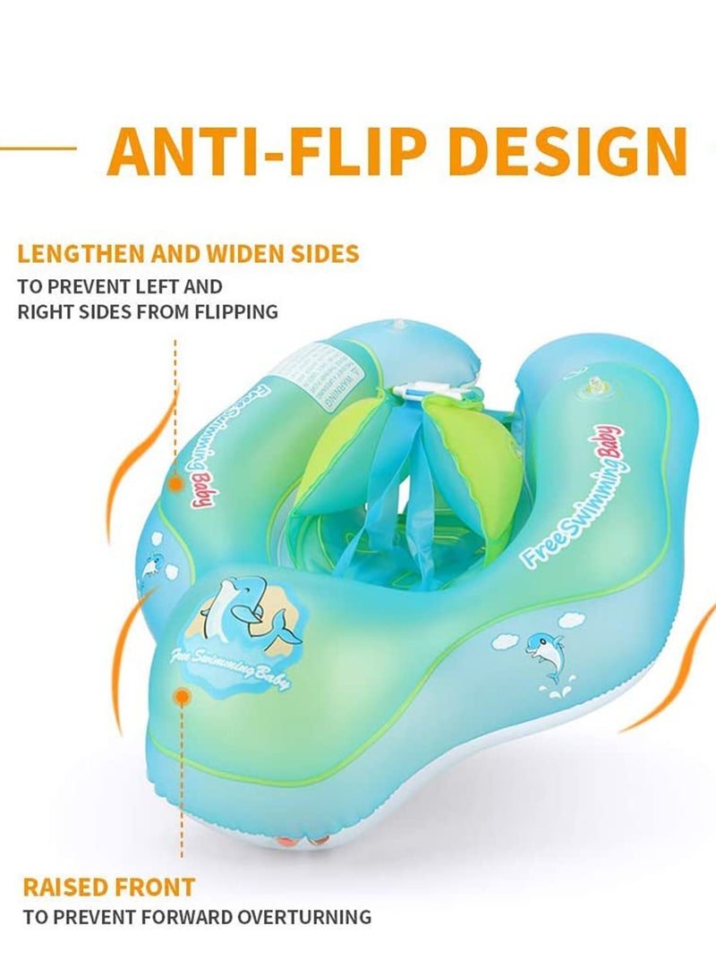 SOLARAE Baby Inflatable Swimming Float Ring Children Waist Floats Pool Toys Accessories Toddler Swim for The Age of 3-36 Months L - Image 4