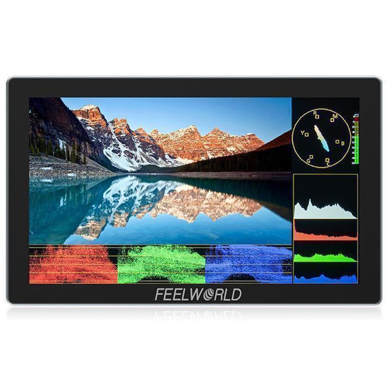 FEELWORLD P6X 55 Inch 1920x1080 Pixels Aluminium DSLR Camera Field Monitor Touch Screen 4K HDMI 1000cdm Support 3D LUT Log to Rec709 - Image 2