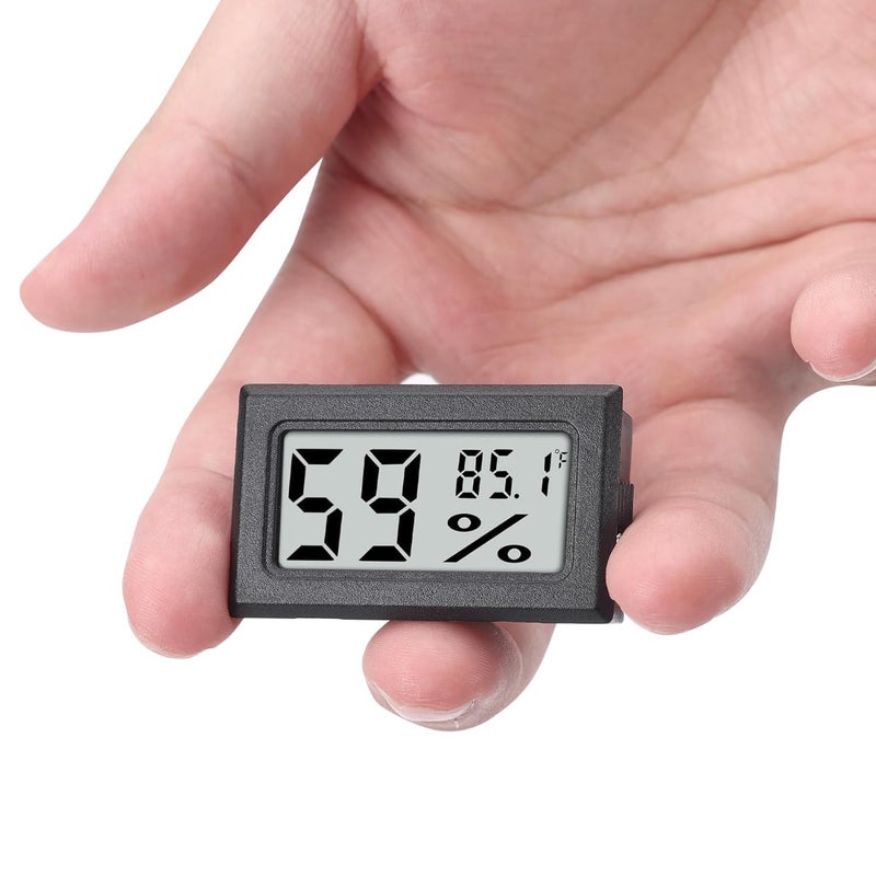 Goabroa Mini Hygrometer Thermometer Digital Indoor Humidity Gauge Monitor with Temperature Meter Sensor Fahrenheit (â„‰) - Image 1