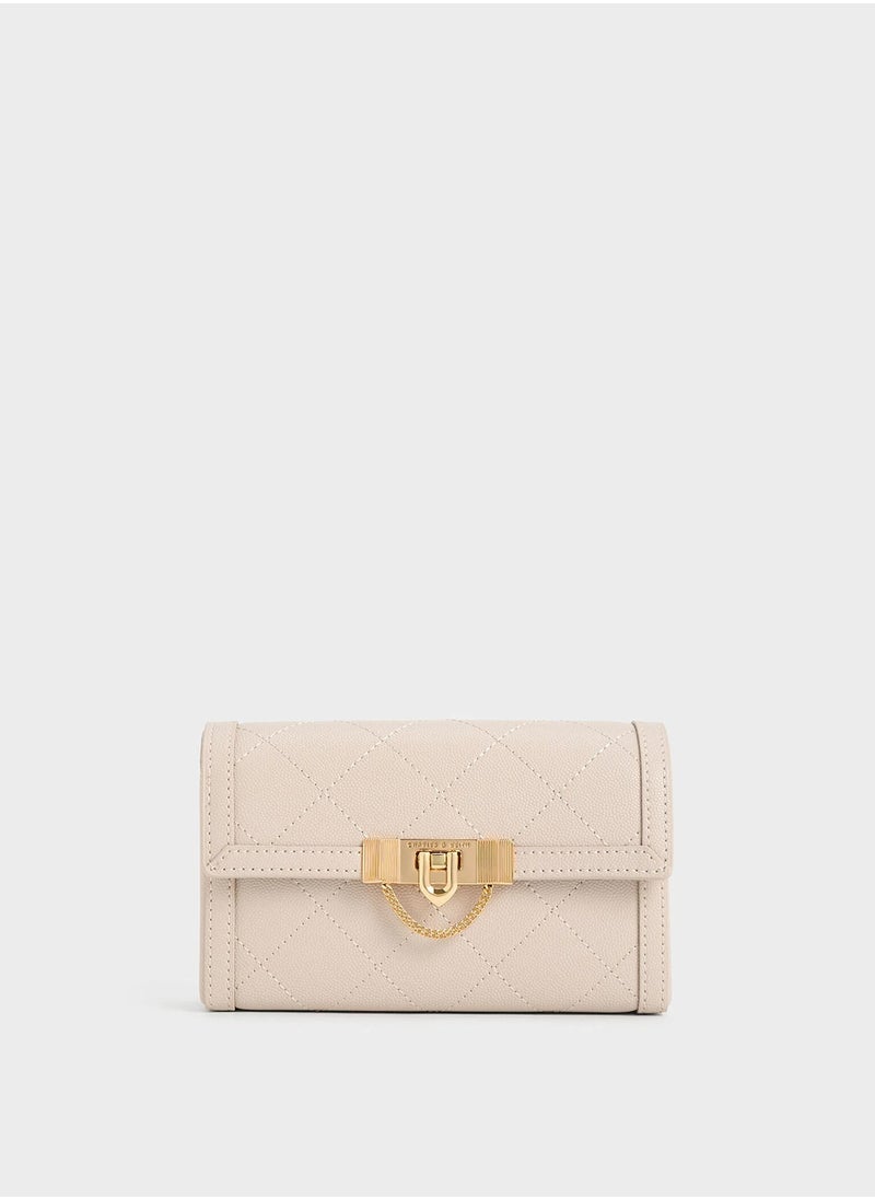 Charles & Keith Charles & Keith Tallulah Metal Chain Clutch  - Image 1