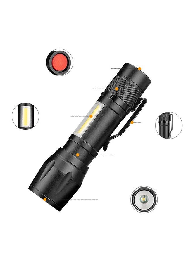 Voberry Waterproof Portable Torch Black - Image 2