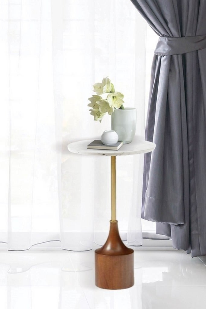 Generic Side table 35 x 55 cm - white  - Image 1
