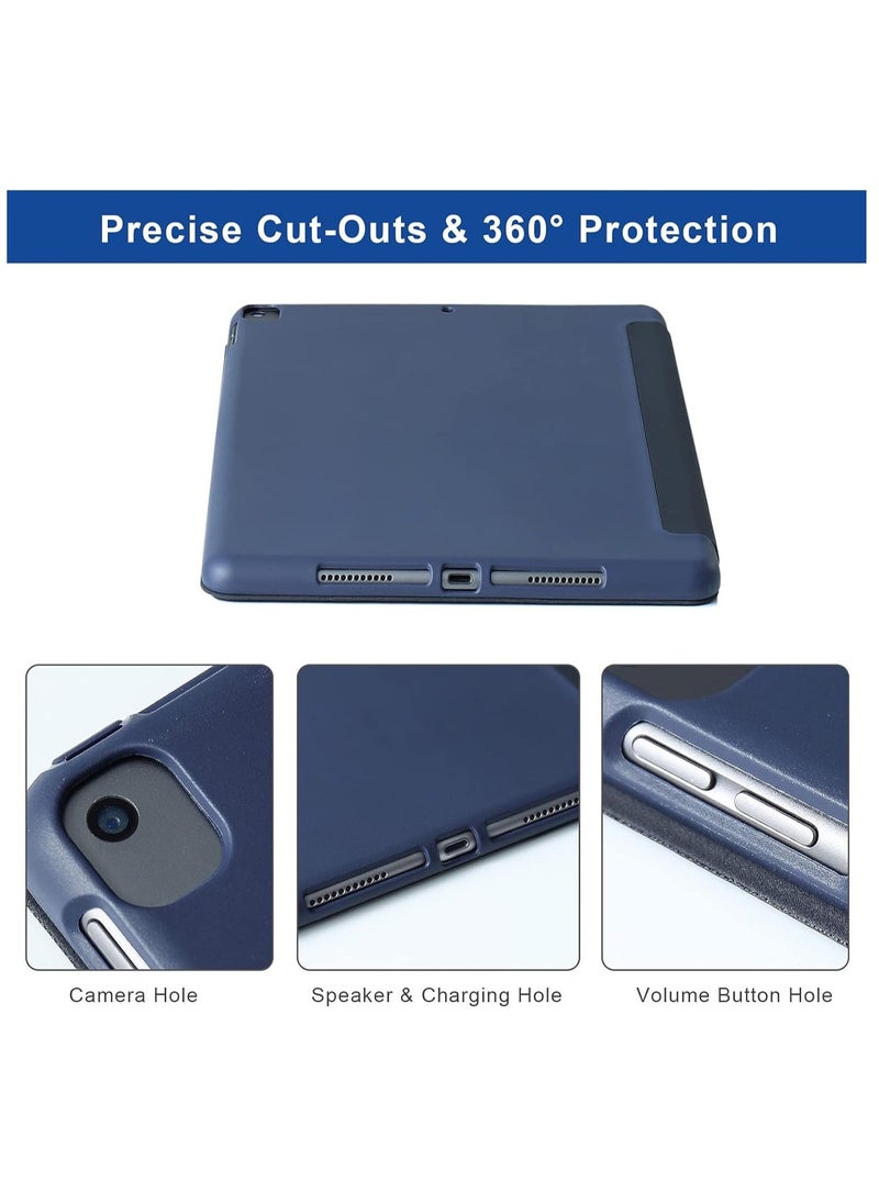 JAJEEK iPad 10.2 Inch Case – Compatible with iPad 9th Generation 2021, iPad 8th Generation 2020 & iPad 7th Generation 2019 – 5-in-1 Multiple Viewing Angles, Auto Wake Sleep, Soft Back Cover, Sky Blue – Slim, Protective, and Stylish Design - Image 5