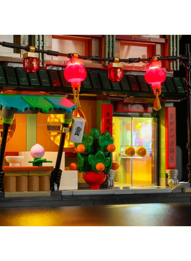 BRIKSMAX طقم إضاءة LED من BRIKSMAX لليغو-80113 احتفال لم شمل العائلة - متوافق مع مجموعة بناء مهرجان الربيع من ليغو - لا تشمل مجموعة ليغو - Image 5