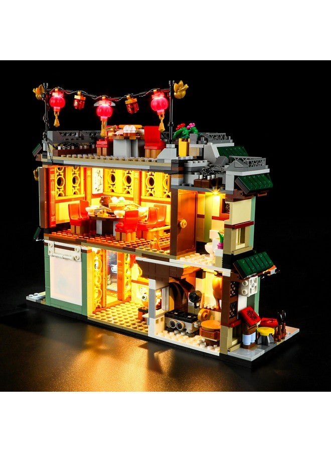 BRIKSMAX طقم إضاءة LED من BRIKSMAX لليغو-80113 احتفال لم شمل العائلة - متوافق مع مجموعة بناء مهرجان الربيع من ليغو - لا تشمل مجموعة ليغو - Image 4