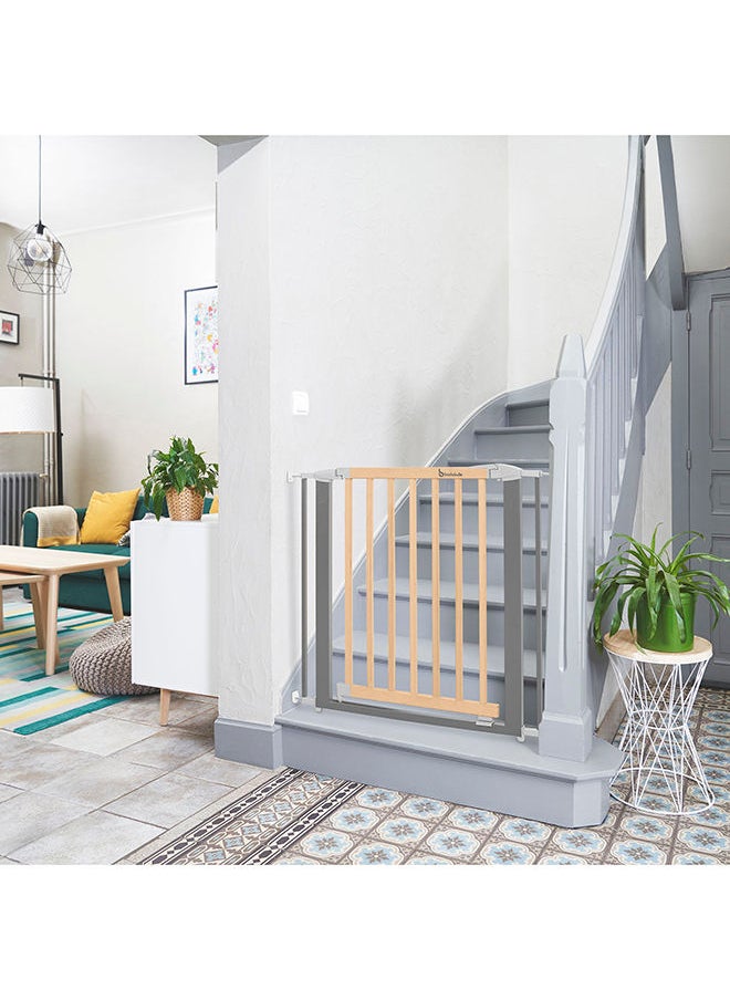 Badabulle - Safe And Lock Child Safety Barrier Extension - Grey - Image 1