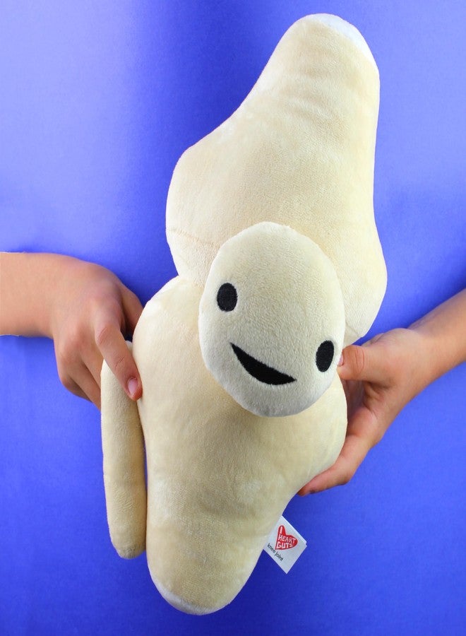 I Heart Guts Knee Joint Plush - Kneed for Speed - Knee Joint Stuffed Pillow Toy Bone, Knee Surgery Gifts - Doctors, Physical Therapists & Orthopedic Surgeon Gifts - Image 2