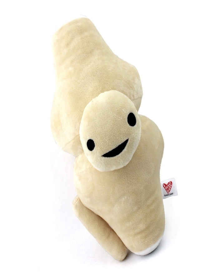 I Heart Guts Knee Joint Plush - Kneed for Speed - Knee Joint Stuffed Pillow Toy Bone, Knee Surgery Gifts - Doctors, Physical Therapists & Orthopedic Surgeon Gifts - Image 1