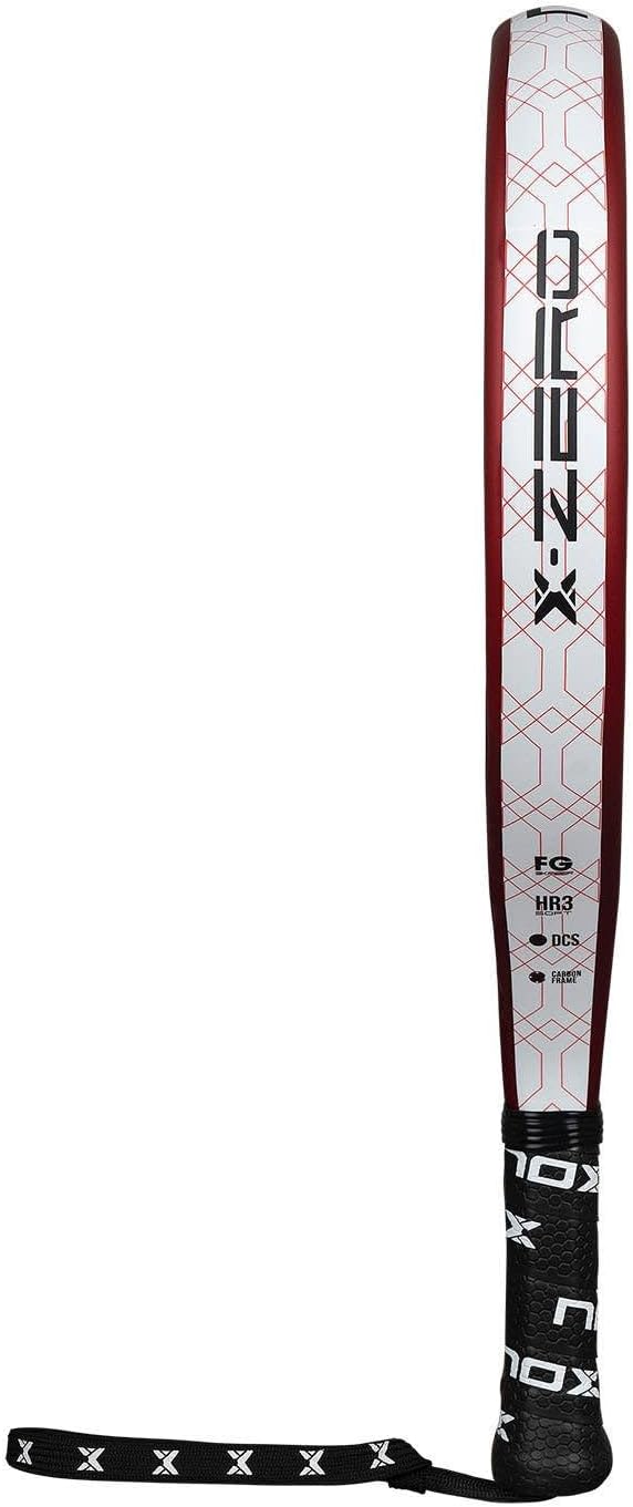 NOX X-Zero 2026 Padel Racket – 4” Grip, Round Shape, Soft Touch Control for Beginners & Casual Players- Red - Image 2