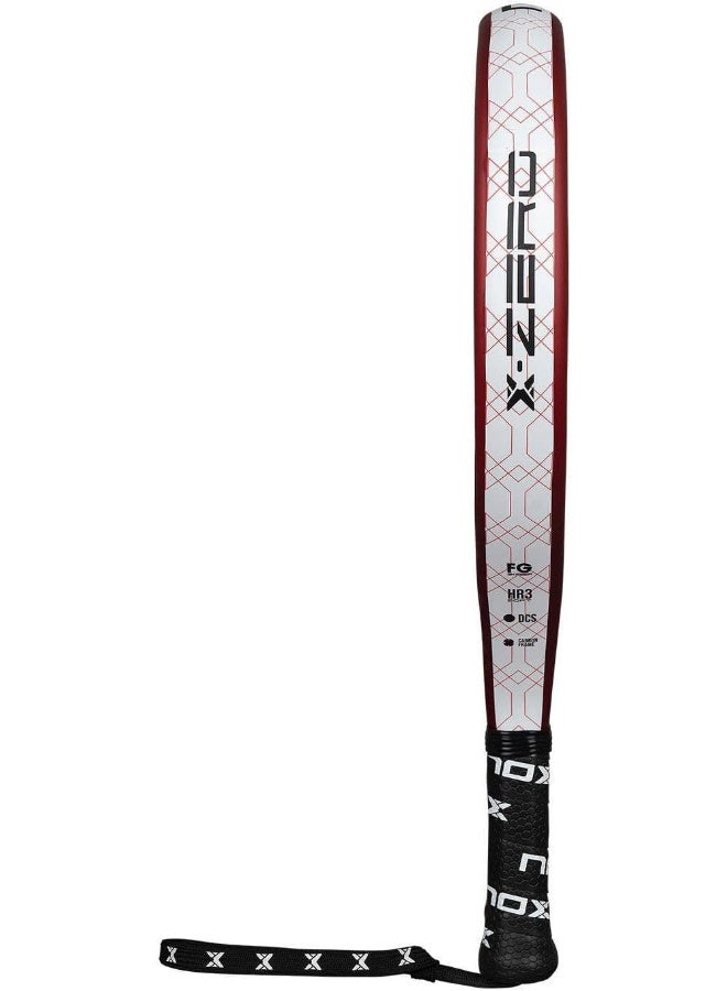 NOX X-Zero 2026 Padel Racket – 4” Grip, Round Shape, Soft Touch Control for Beginners & Casual Players- Red - Image 3
